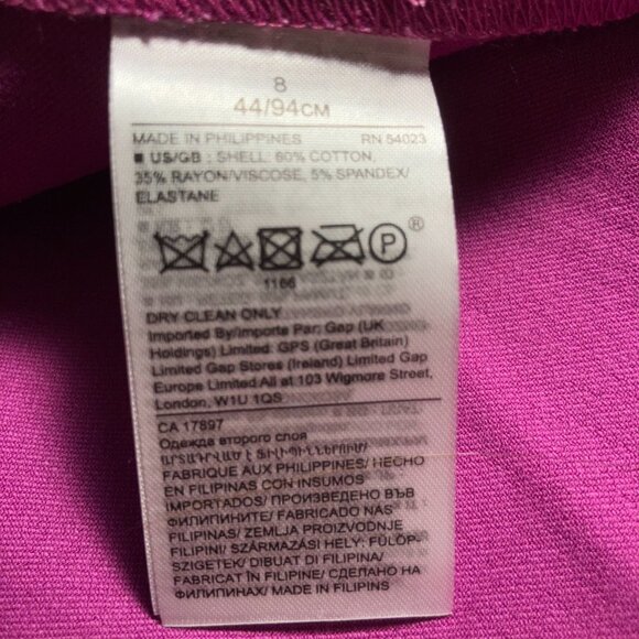 Banana Republic Orchid Skirt Size 8 NWT - Picture 4 of 6